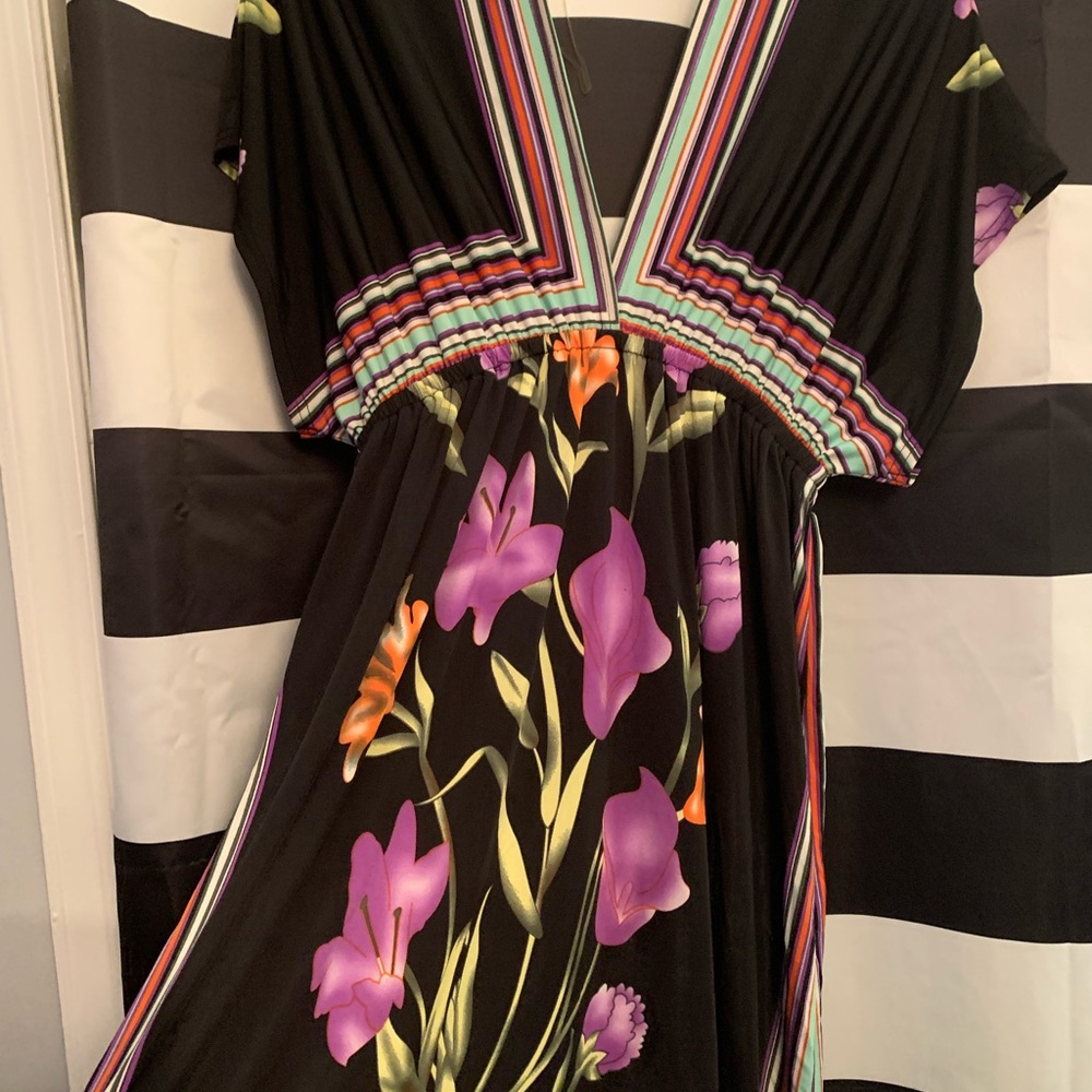 Vibrant color dress